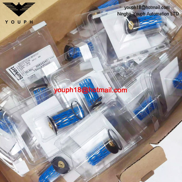 Burkert 00624347 SET3 0290 Juego de piezas de desgaste de diafragma de válvula solenoide DN12 NBR