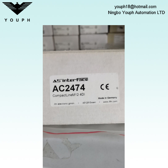 IFM AC2474 Compact Line M12 4DI AS-Interface Compact Line Module AC2474