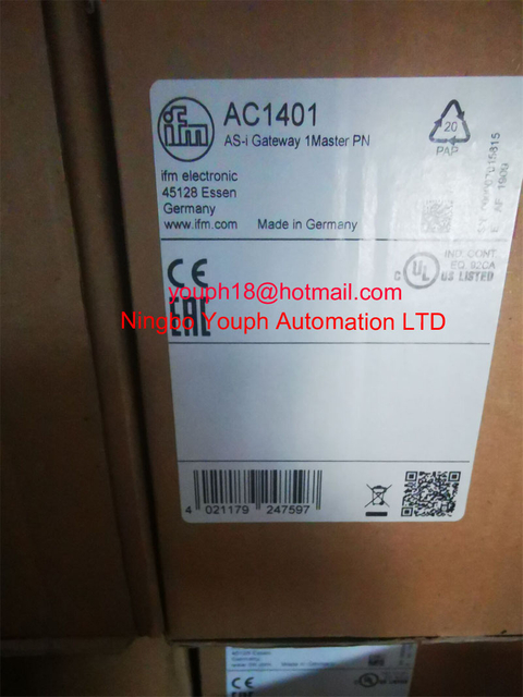 IFM AC1401 As-Interfaz Profinet Gateway As-I Gateway 1 Maestro PN