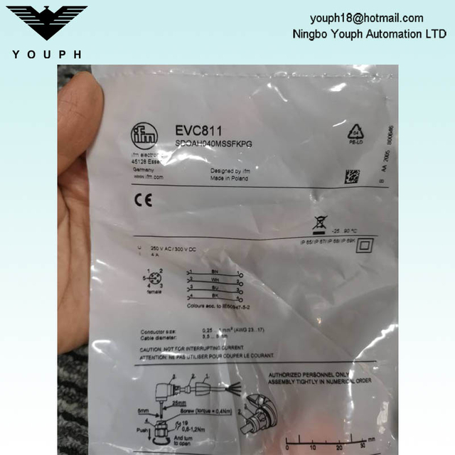 IFM EVC811 SDOAH040MSSFKPG COLECHE TECLE