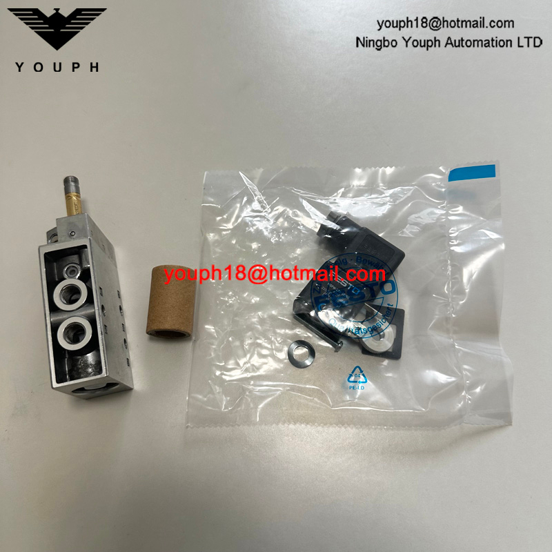 Festo MFH-5-1/8 9982 con bobina 24VDC 220VAC 5/2 válvulas MFH Tiger Classic Solenoid Valve