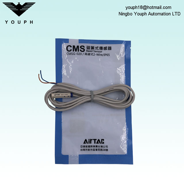 Airtac CMSG-020 2 alambres IP65 con sensor de láminas CMS CMS de 2M Cable