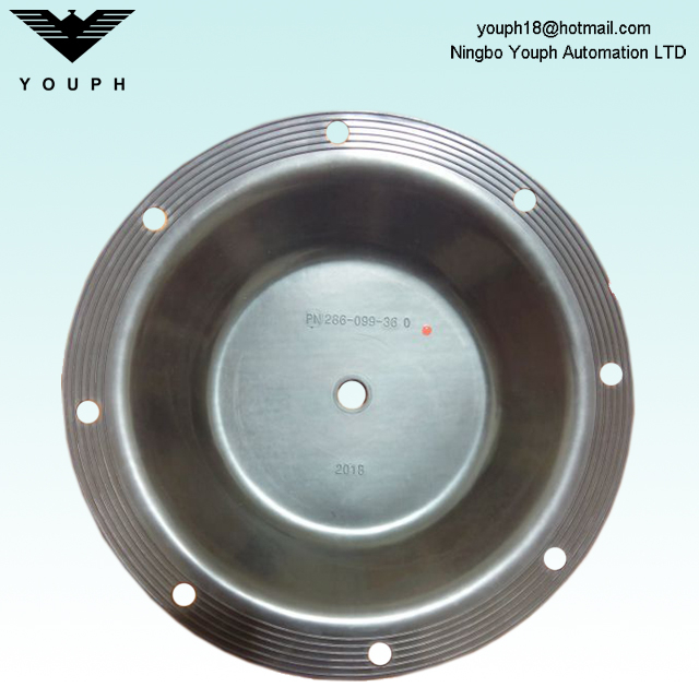 Sandpiper 286-099-360 286-099-363 286-099-364 286-099-365 Partes de diafregulación de las bombas metálicas S15 Diámetro de 270 mm de 270 mm