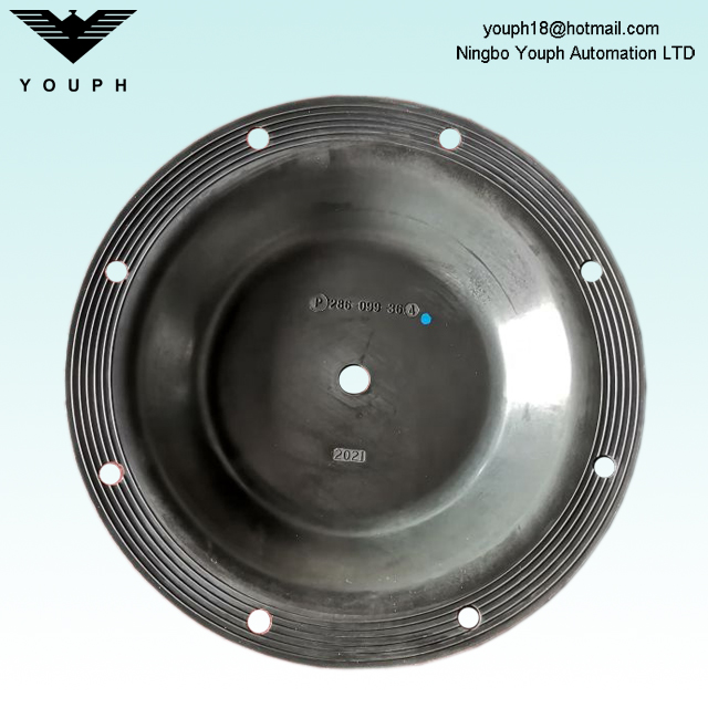 Sandpiper 286-099-360 286-099-363 286-099-364 286-099-365 Partes de diafregulación de las bombas metálicas S15 Diámetro de 270 mm de 270 mm
