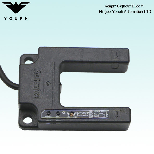 Autonics BUP-30S-P PNP Abrir sensor fotoeléctrico en forma de U en forma de U