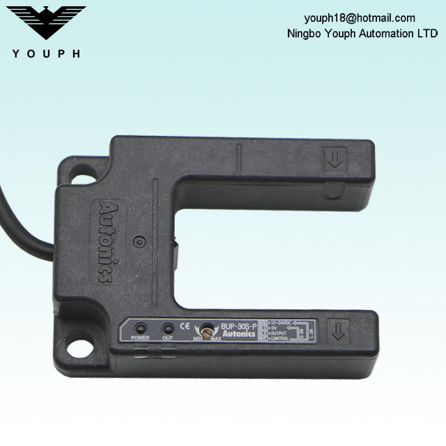 Autonics BUP-30S-P PNP Abrir sensor fotoeléctrico en forma de U en forma de U