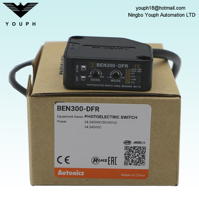 Autonics Ben300-DFR Difuse el interruptor de proximidad reflectante
