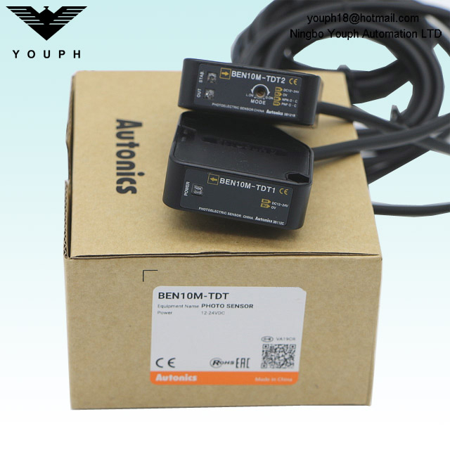 Autonics ben10m-tdt amplificador compacto tipo incorporado con interruptor de proximidad de voltaje universal