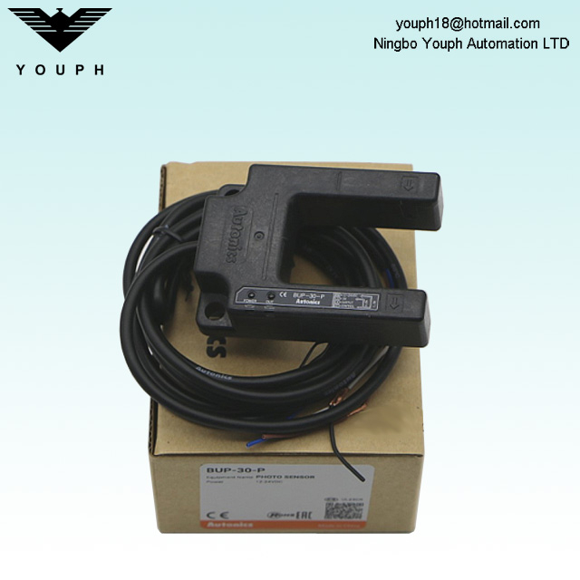 Autonics BUP-30-P PNP Open Sensor de tipo U Sensor fotoeléctrico
