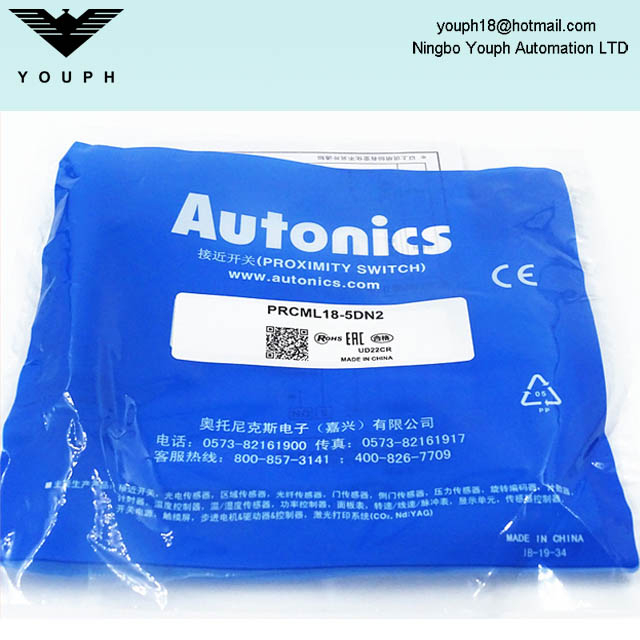 Autonics PRCML18-5DN2 PRCML18-5DP2 Tipo de conector cilíndrico Sensor de proximidad
