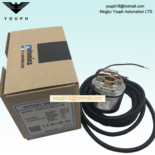 Autonics E40H12-360-3-T-24 Codador rotativo incremental