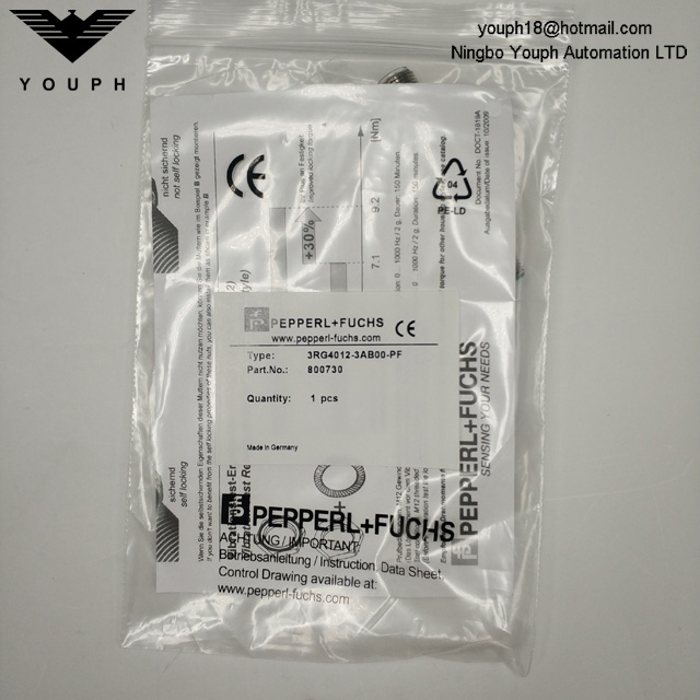 Pepperl+Fuchs 3RG4012-3AB00-PF Interruptor de proximidad de metal