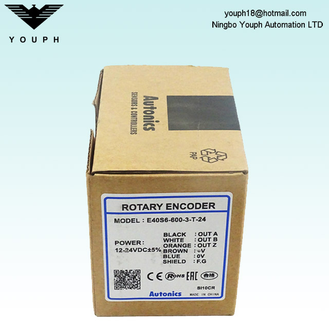 Autonics E40S6-600-3-T-24 Codador rotativo incremental