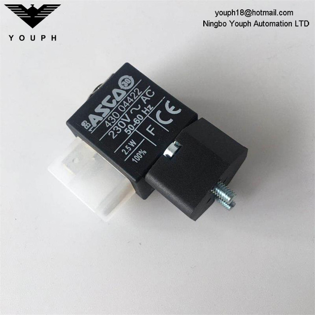 Asco x18900001 18900001 bobina solenoide de válvula piloto