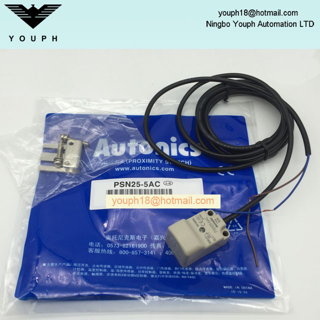 AUTONICS PSN25-5AC PSN25-5AO Lado delantero 2 alambre CA Power Proximity Switch