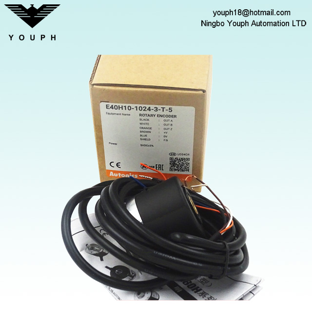 Autonics E40H10-1024-3-T-5 Codador rotativo incremental