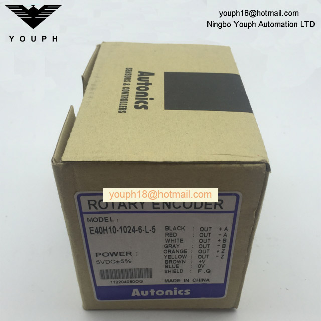 Autonics E40H10-1024-6-L-5 Codador rotativo incremental