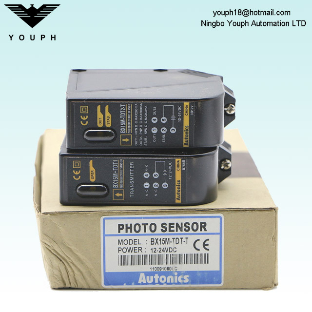 Autonics BX15M-TDT BX15M-TDT-T ABAJO DE ABAJO Sensor fotoeléctrico de potencia