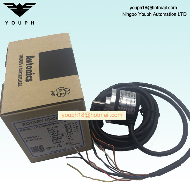 Autonics E40S6-5000-6-L-5 Codador rotativo incremental