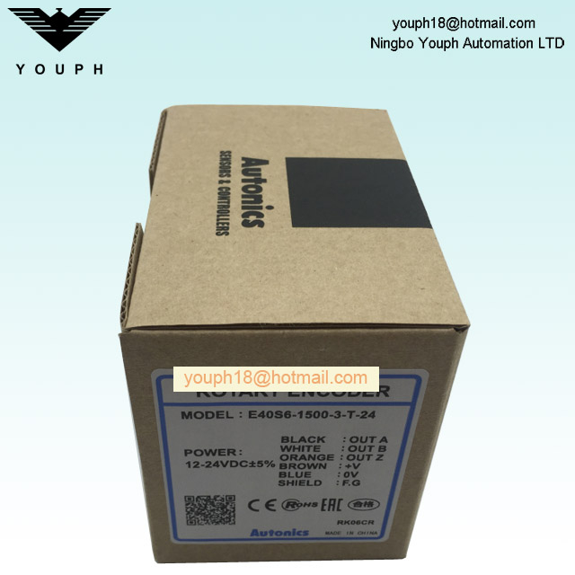 Autonics E40S6-1500-3-T-24 Codador rotativo incremental