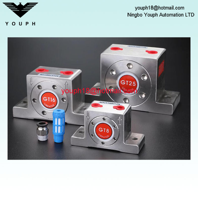 GT4 GT6 GT8 GT10 GT13 GT16 GT20 Vibradores de hormigón de acero inoxidable Vibradores de turbina giratoria de aire Vibrador neumático de impacto industrial 