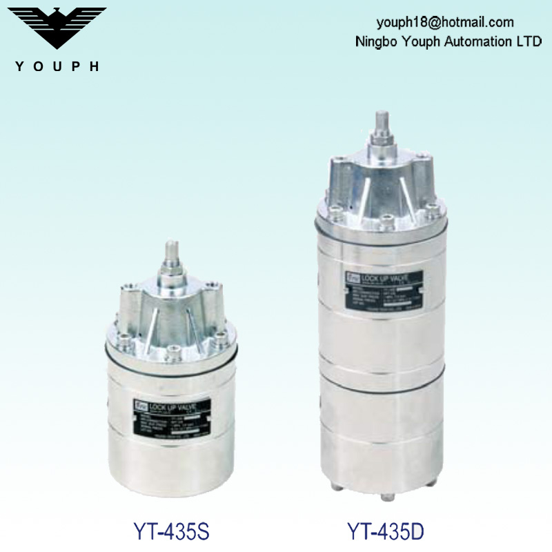 YTC YT-435S YT-435D Válvula de bloqueo SS de acero inoxidable