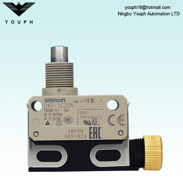 Omron D4E-1C20N Interruptor de límite de interruptor sellado pequeño