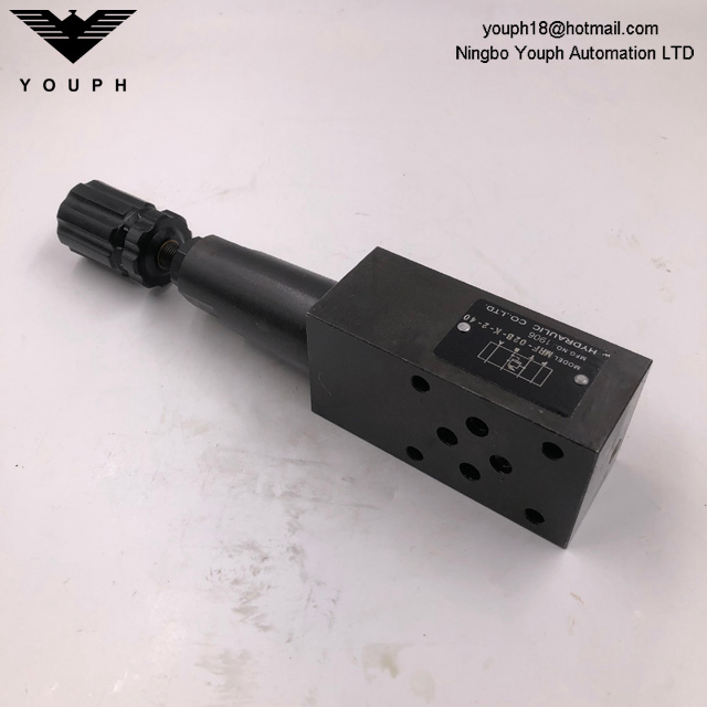 MRF-02B-K-2-40 MCS-02B-K-2-20 Válvula hidráulica