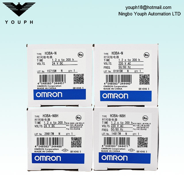 Omron H3BA-N H3BA-N8H AC220V DC24V AC110V Relé de tiempo