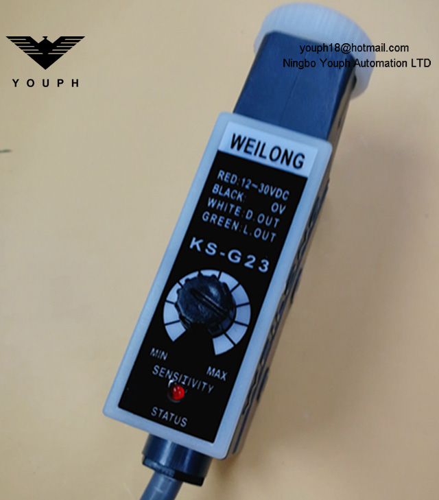 Sensor de marca de color Weilong KS-W23