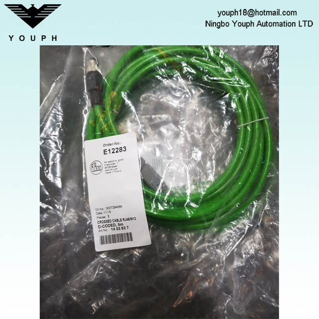 IFM Eltectronic E12283 VSTGN040ZDS0005L04STGP040-Cable de conexión de Ethernet