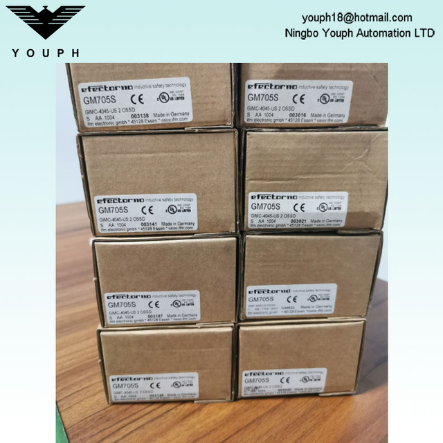 IFM GM701S GM705S GIMC-4045-US/2OSSD Sensor inductivo seguro