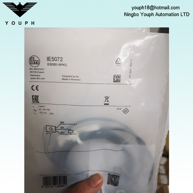 IFM IE5072 Sensor inductivo IEB3001-BPKG