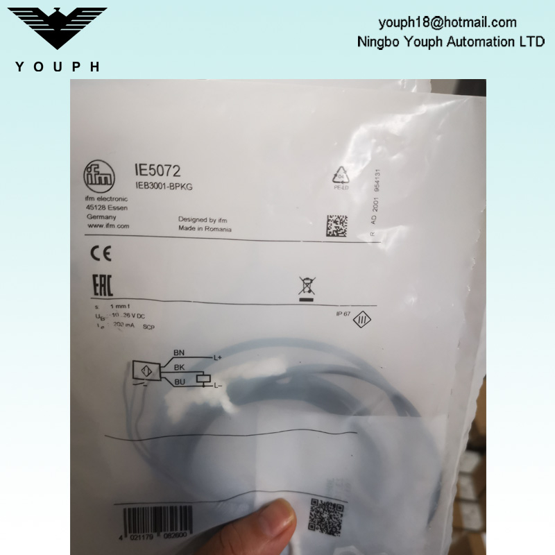IFM IE5072 Sensor inductivo IEB3001-BPKG