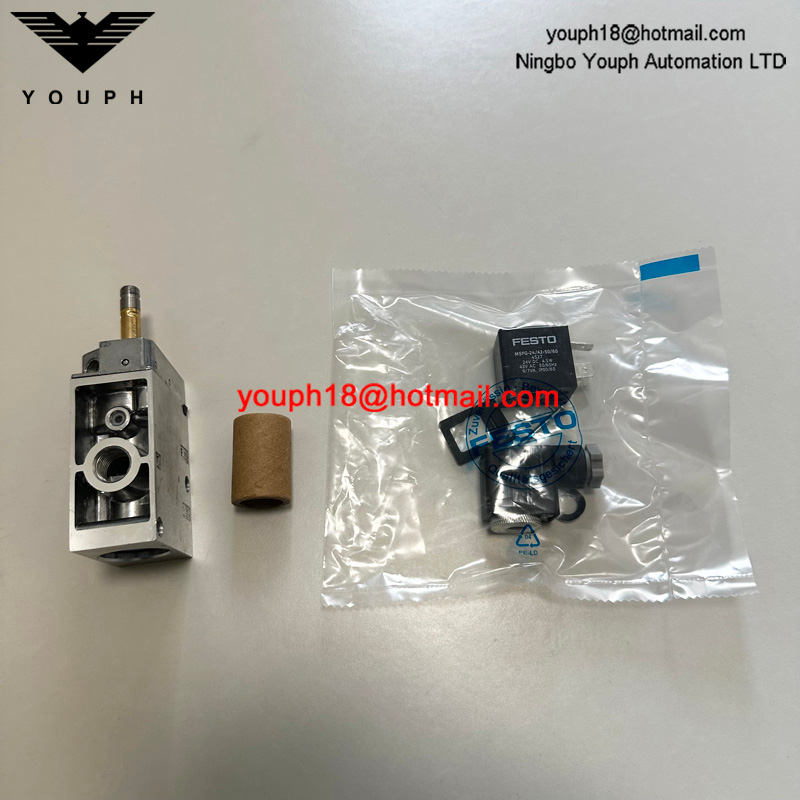 Festo MFH-3-1/4 9964 con bobina DC24V AC230V Tiger Válvula solenoide monostable clásica