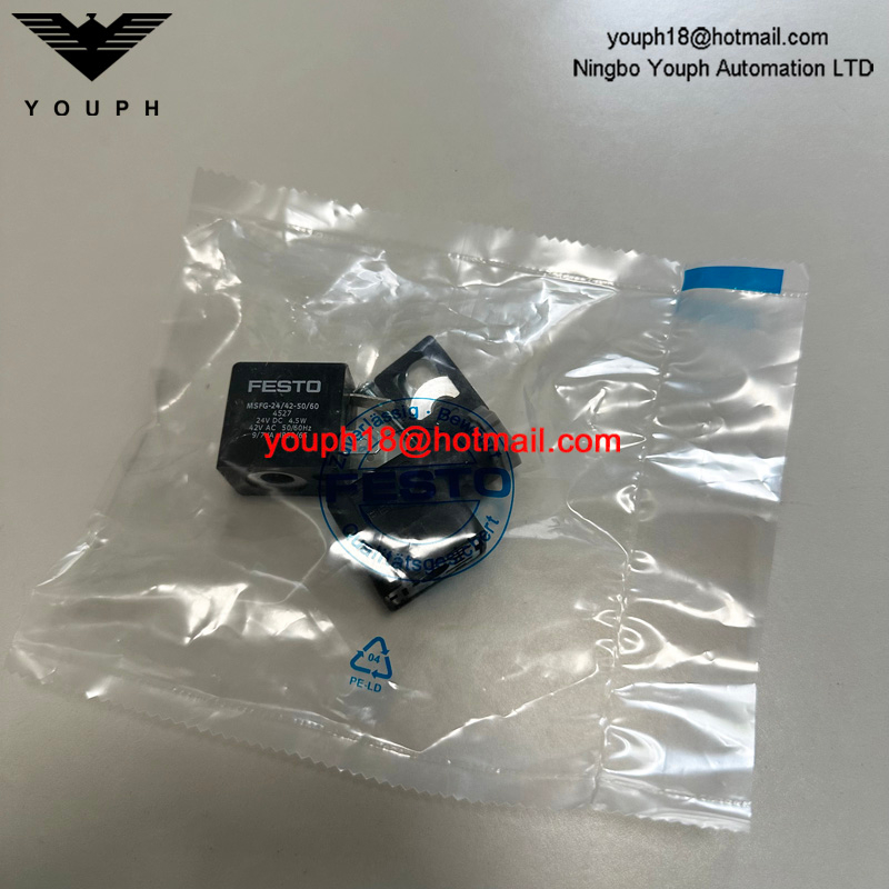 Festo MSFG-24/42-50/60 4527 24V Tiger Tiger Classic Solenoid Valve MFH-5-1/8 MFH-5-1/4 Solenoid Coil