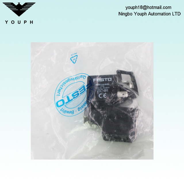MSFW-110-50/60 6720 110V AC 120V AC Festo Tiger Classic Solenoid Coil
