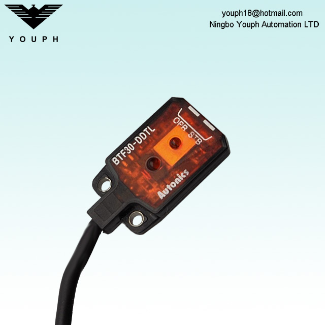 Autonics BTF30-DDTL BTF30-DDTL-P Sensor fotoeléctrico reflectante difuso difuso
