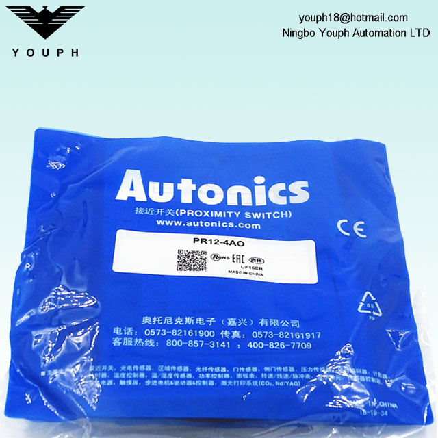 Autonics PR12-4AO PR12-4AC Distancia de detección de 4 mm Interruptor de proximidad de corriente alterna