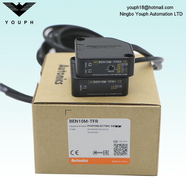 Autonics Ben10m-TFR Relé de potencia gratuita Tipo de salida de salida de salida de viga a través del interruptor de proximidad