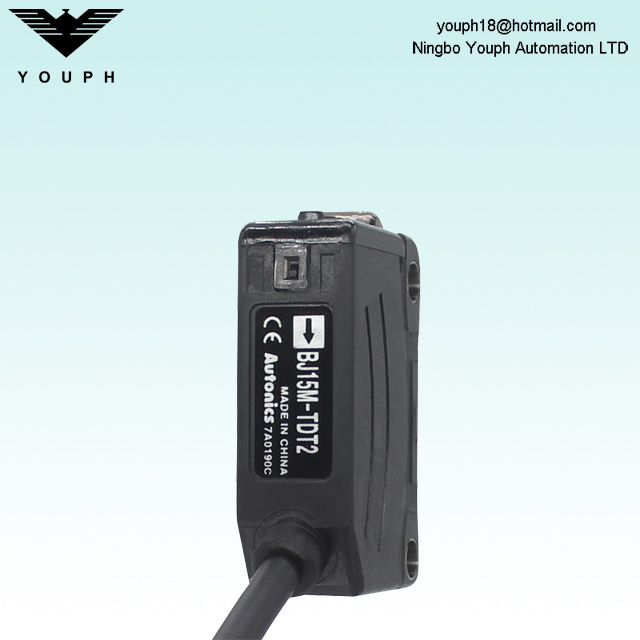 AUTONICS BJ15M-TDT BJ15M-TDT-P BJ Serie Tipo de haz transmitido Sensor fotoeléctrico