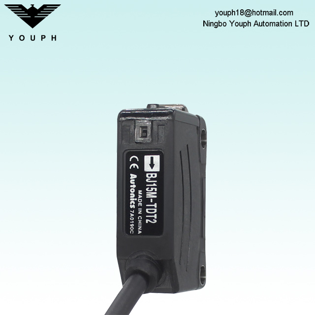 AUTONICS BJ15M-TDT BJ15M-TDT-P BJ Serie Tipo de haz transmitido Sensor fotoeléctrico