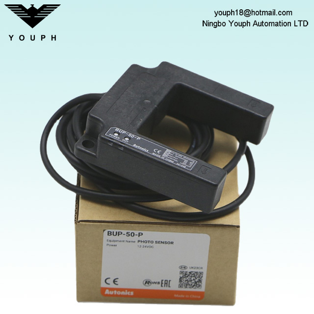 Autonics BUP-50-PU Tipo de sensor de fotos de viga de viga
