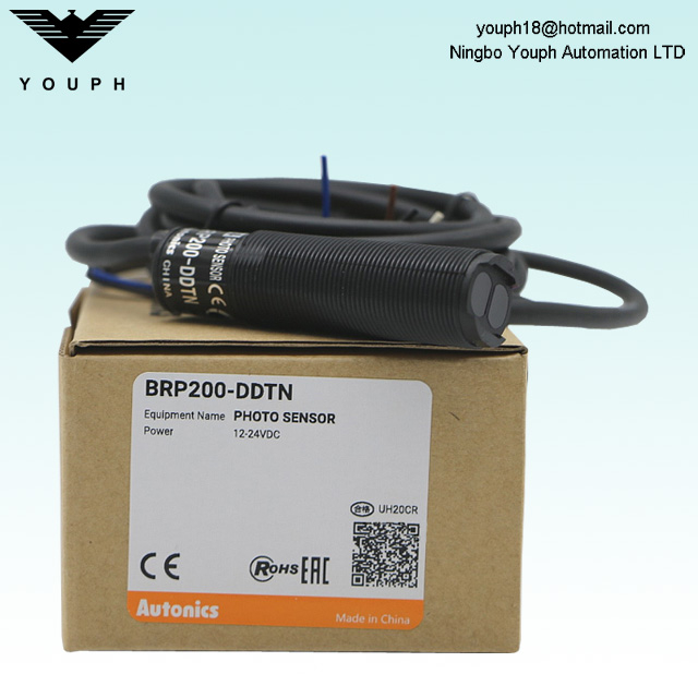 Autonics BRP200-DDTN BRP200-DDTN-C BR-C Serie Sensor de fotos reflectante de haz estrecho
