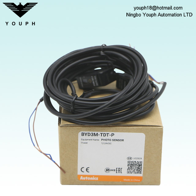 Autonics BYD3M-TDT-P Vige de paso NPN Abrir sensor de fotos de salida del colector