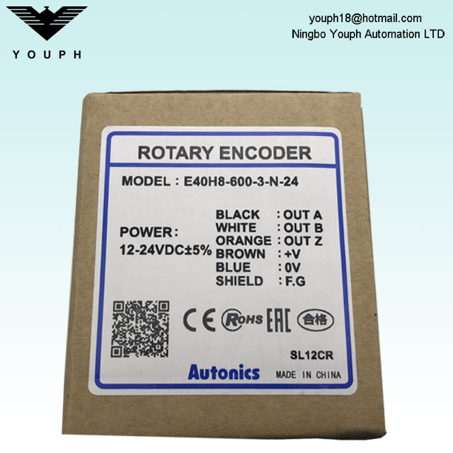 Autonics E40H8-600-3-N-24 E40H Serie Serie Incremental Rotary Coder