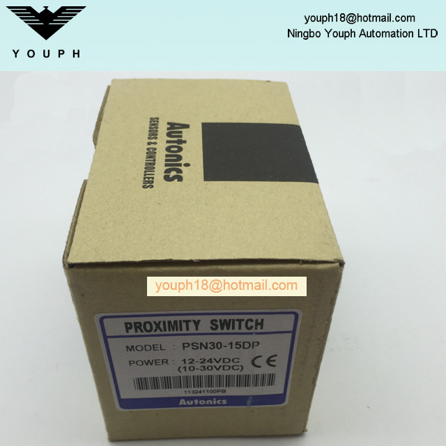 Autonics PSN30-15DP normalmente abre el interruptor de proximidad del lado frontal