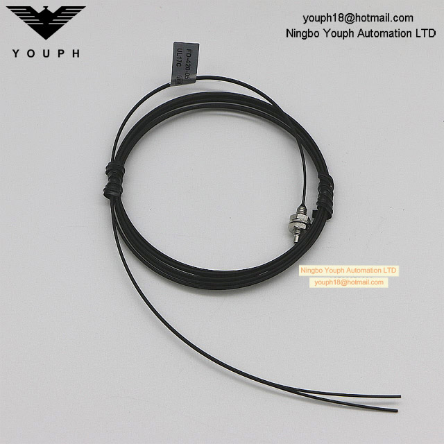 Autonics FD-420-05 Tipo reflectante difuso Sensor de fotos de cable de fibra óptica