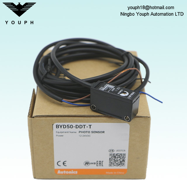 Autonics byd50-ddt-u byd50-ddt-t sensor fotoeléctrico convergente convergente