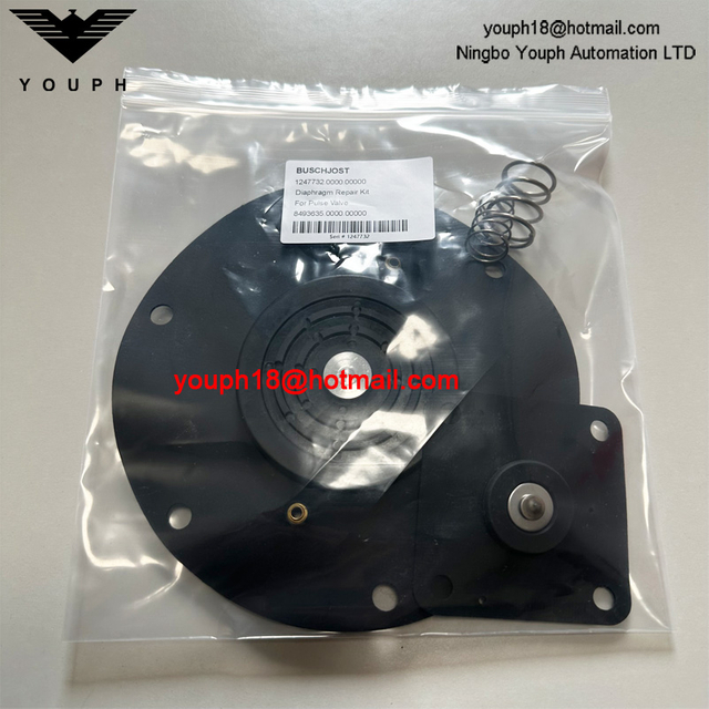 8493635 Válvula de diafragma 2 'Norgren Herion 8493635 Kit de reparación de diafragma de vitón nitrilo Viton